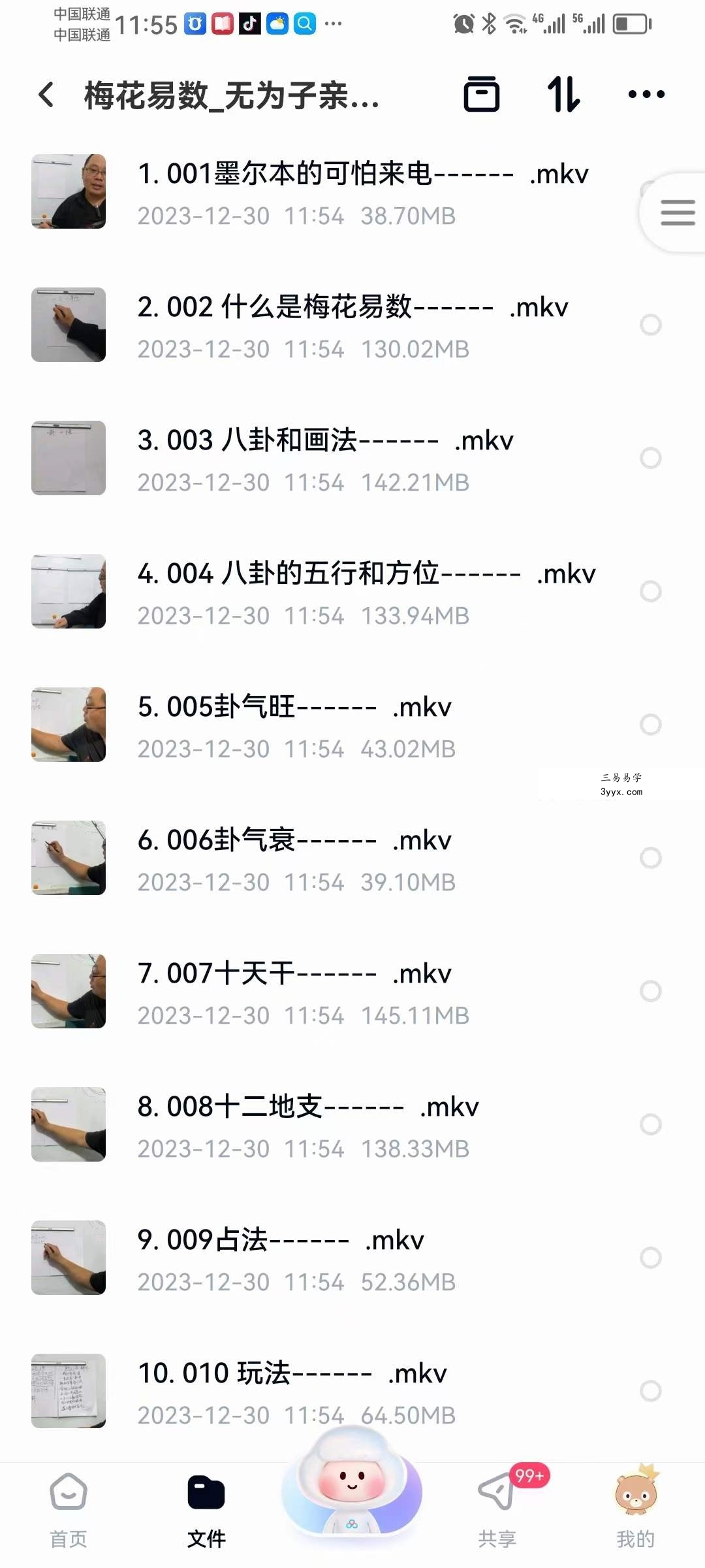 无为子亲授 中国玄术梅花易数弟子班49集 资料图片