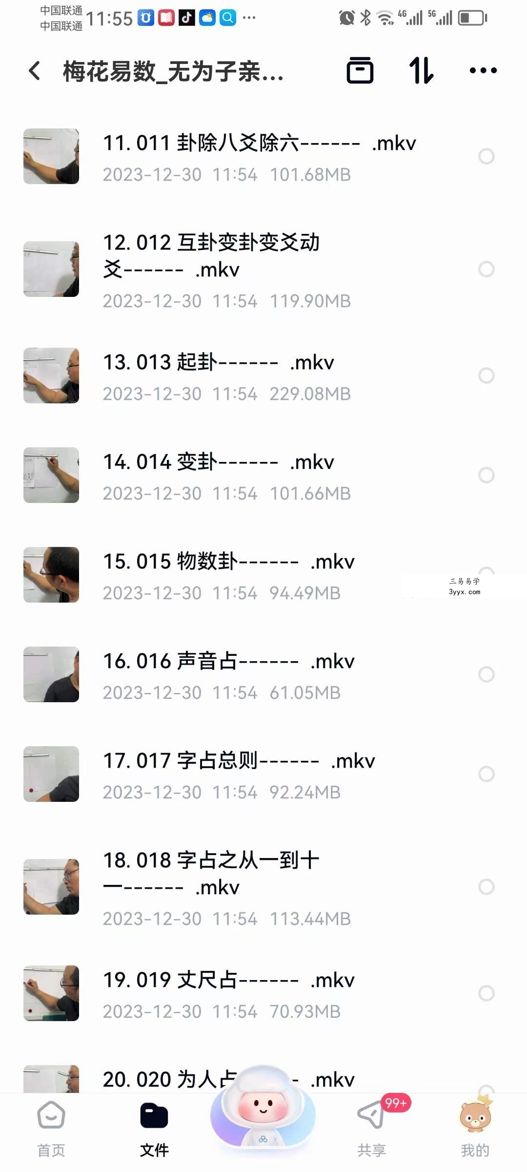 无为子亲授 中国玄术梅花易数弟子班49集 资料图片