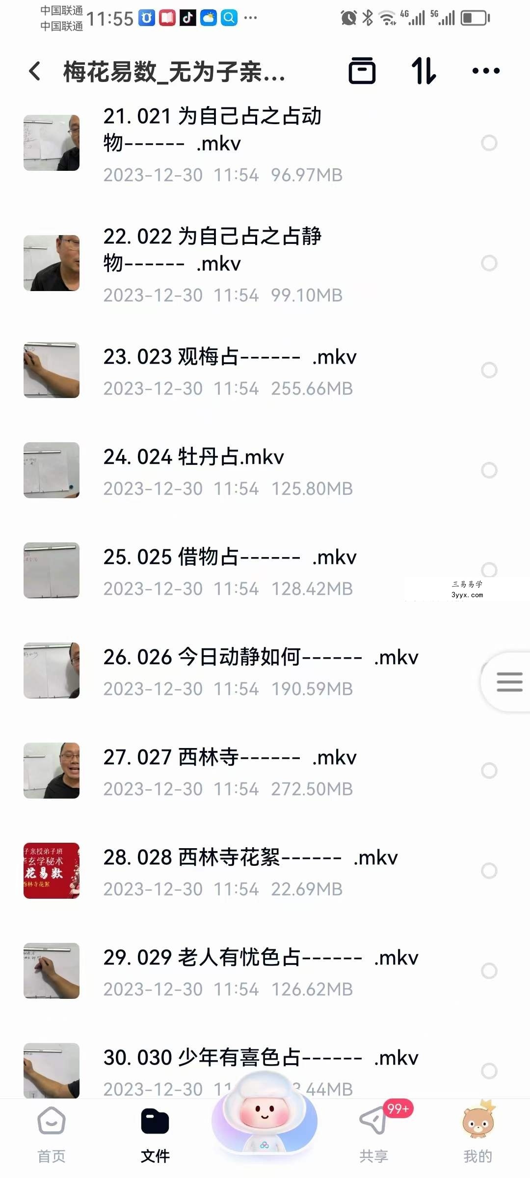 无为子亲授 中国玄术梅花易数弟子班49集 资料图片