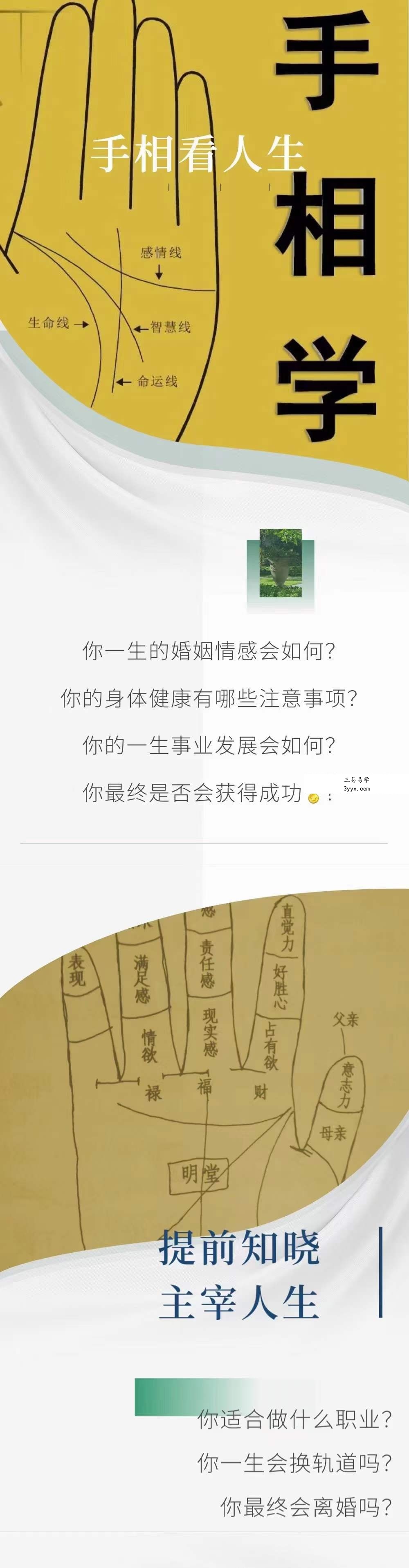 姜鲁宜《手相大师班》视频30节 资料图片