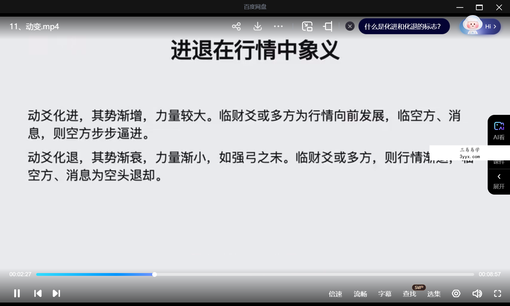 周易六爻纳甲卦预测股票涨跌34集+18集视频 资料图片