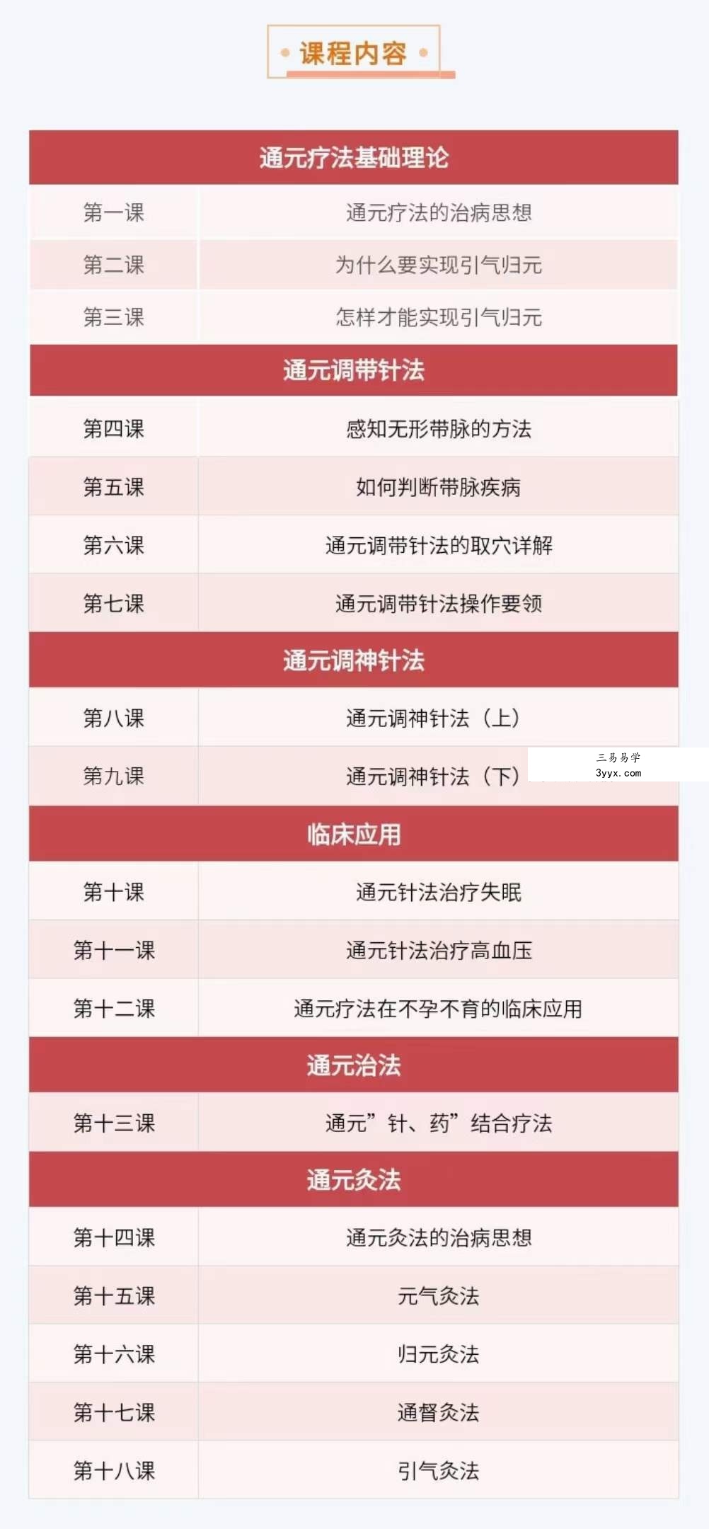 王继红教授 通元疗法 全18进 视频课 资料图片