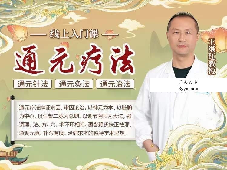 王继红教授 通元疗法 全18进 视频课 资料图片