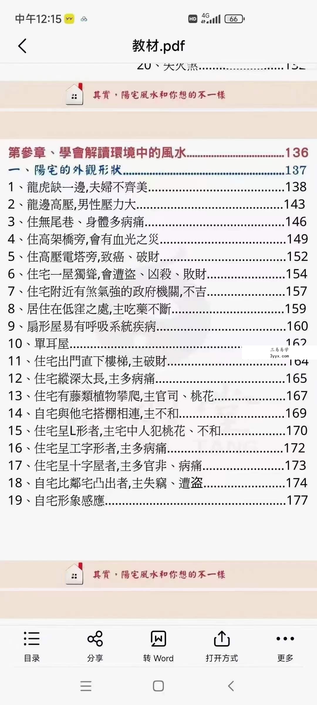 陈龙羽《阳宅风水和你想的不一样》阳宅形家风水书326页 资料图片