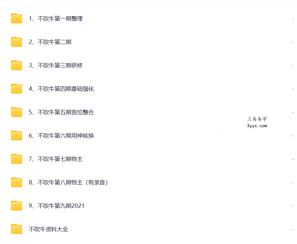 不吹牛奇门遁甲资料1~9期 资料图片