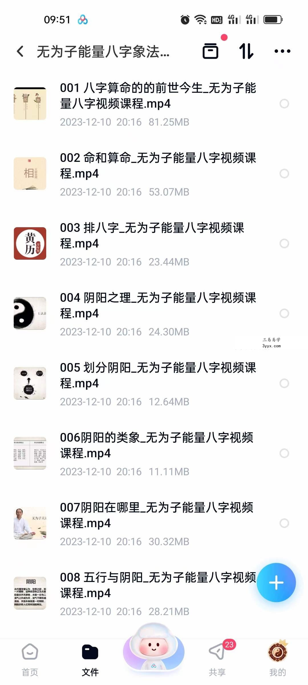 无为子能量八字象法篇80集 八字命理人生运程 资料图片