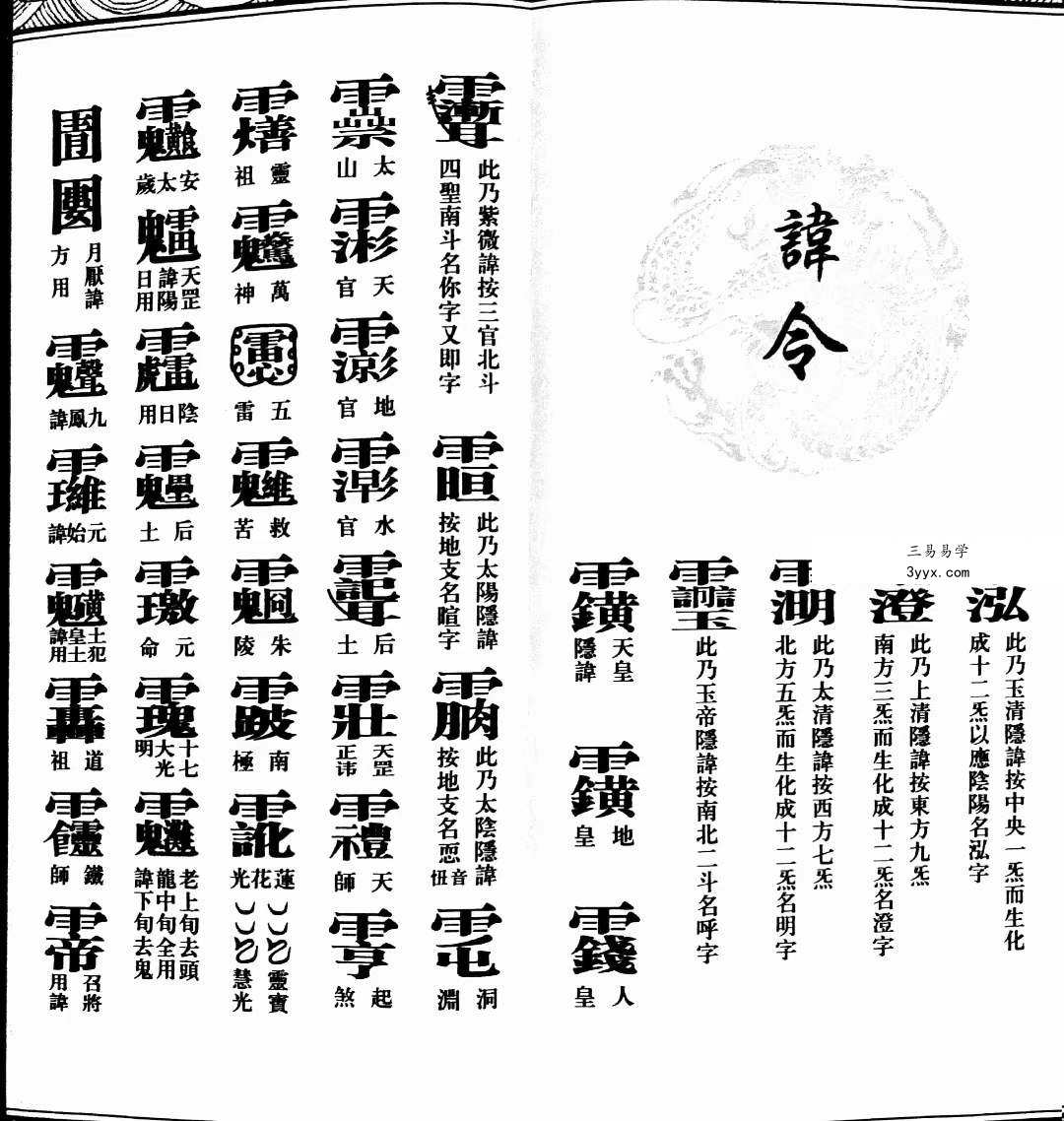道教文化丛书《道教咒语诸真宫阙讳令手诀集》71页 资料图片