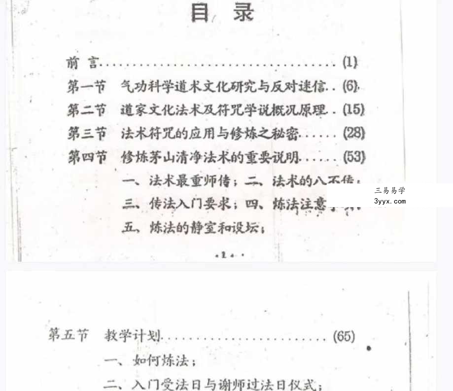 徐星俊 茅山清净神功法术-法术符咒救人治病部117页 资料图片