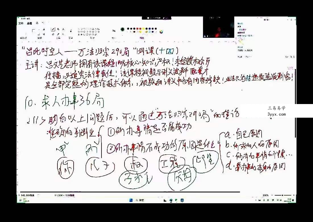 吕文艺《万法归宗290局》全套课程75集视频 资料图片