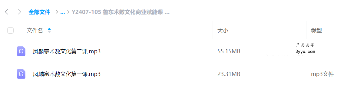 鲁东术数文化商业赋能课 音频2节 资料图片