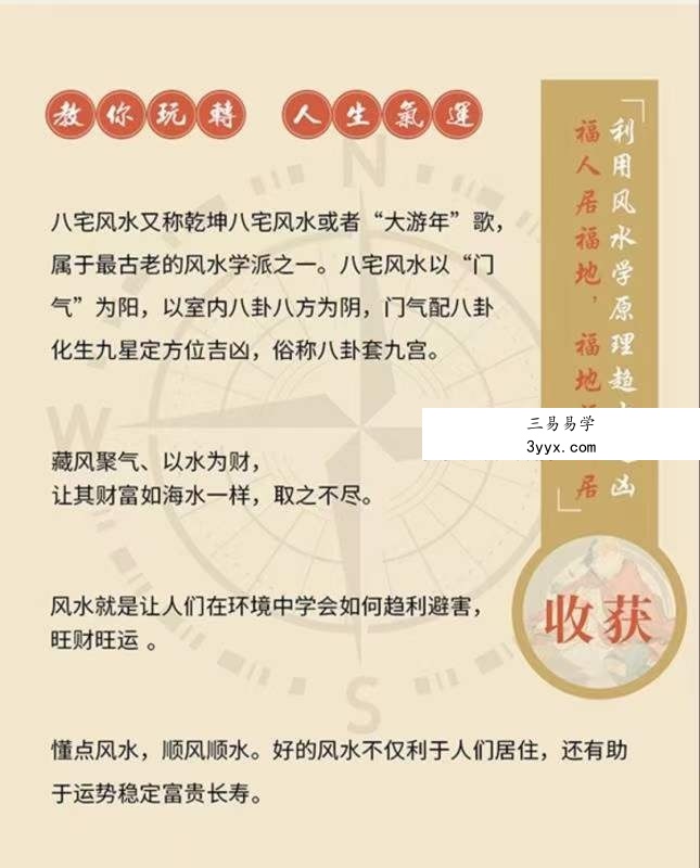 赢元老师《古法八宅》31集 资料图片