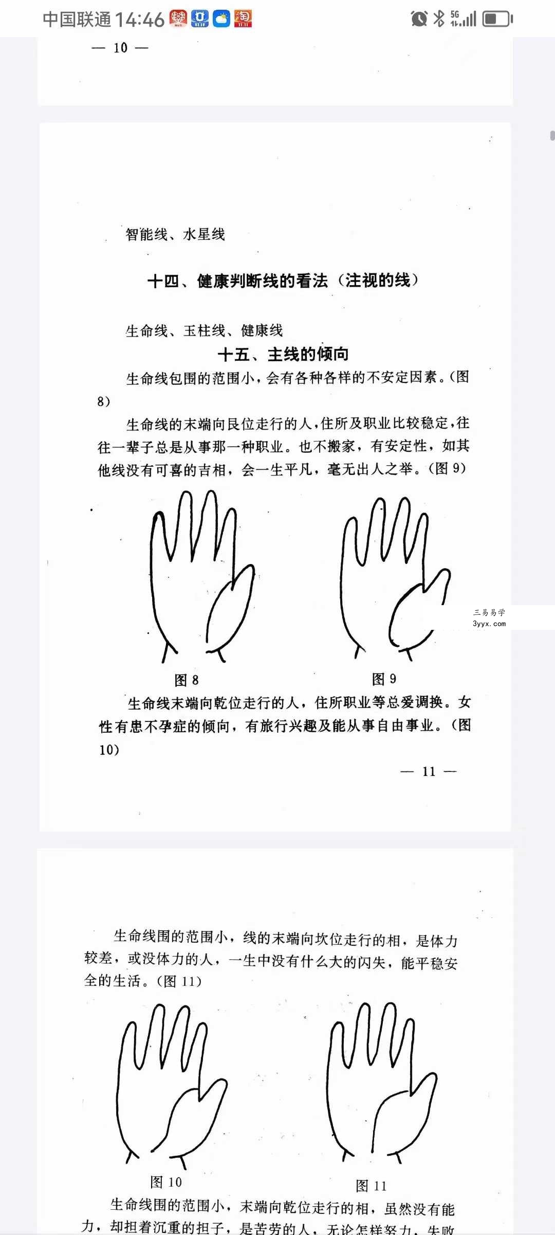 陈宏彦《玉派手相术》202页 资料图片