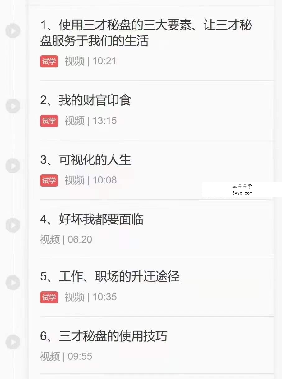 郑昭易 一学即用的周易三才秘盘26集 资料图片