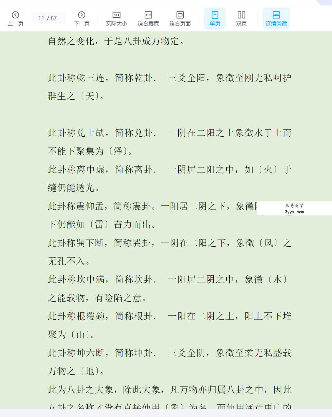 杜云学阳宅初级班讲义87页 资料图片