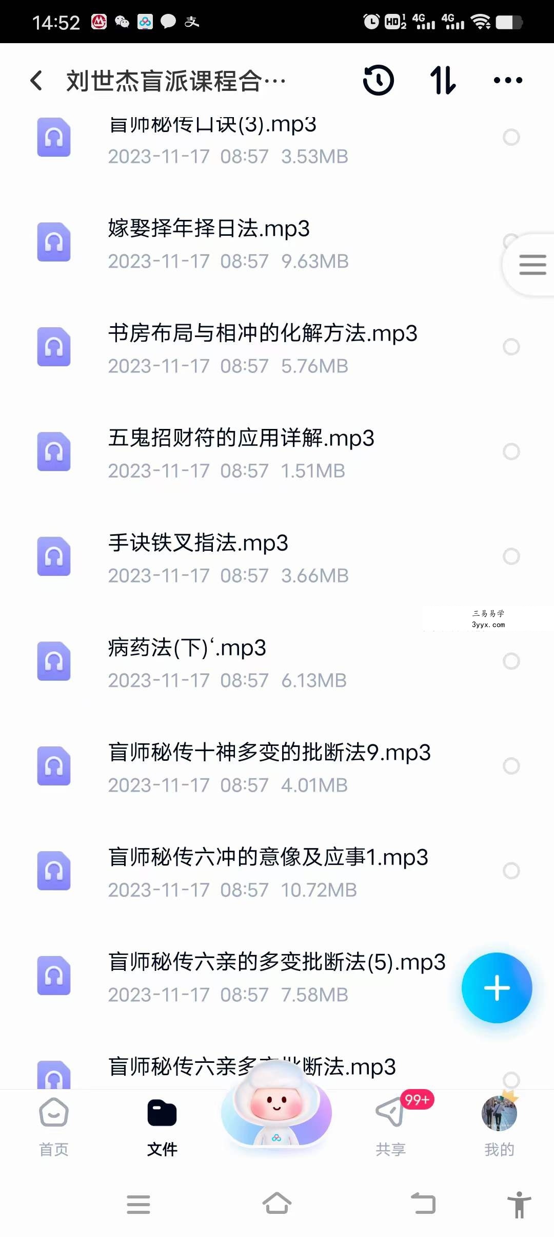 刘世杰盲派课程合集109节 资料图片