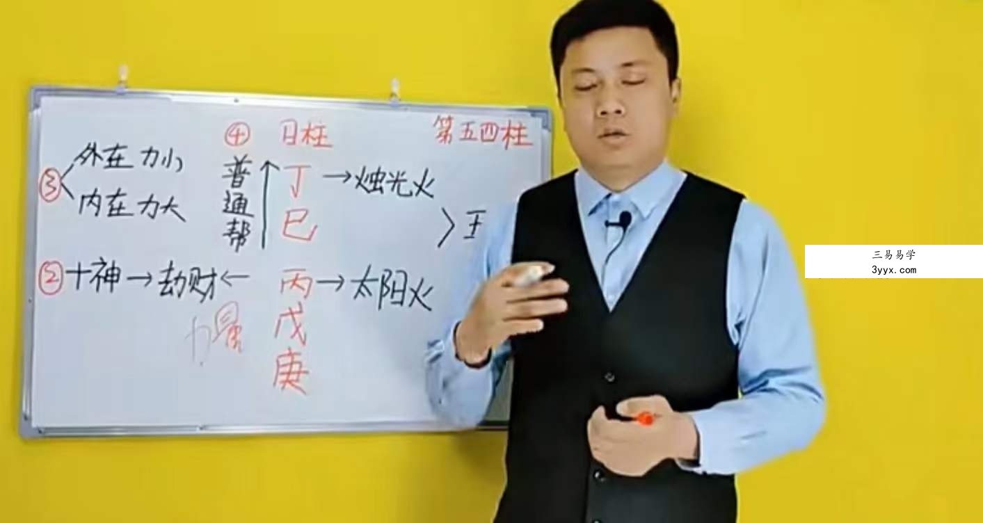 杨老师60甲子单柱解读2集 资料图片