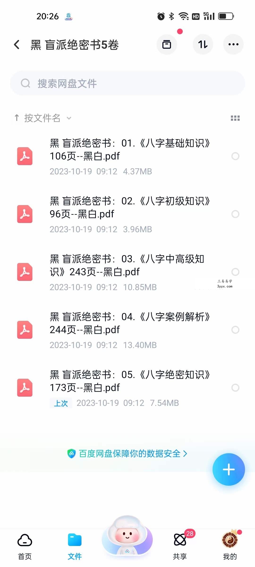 黑 盲派绝密书5卷 资料图片