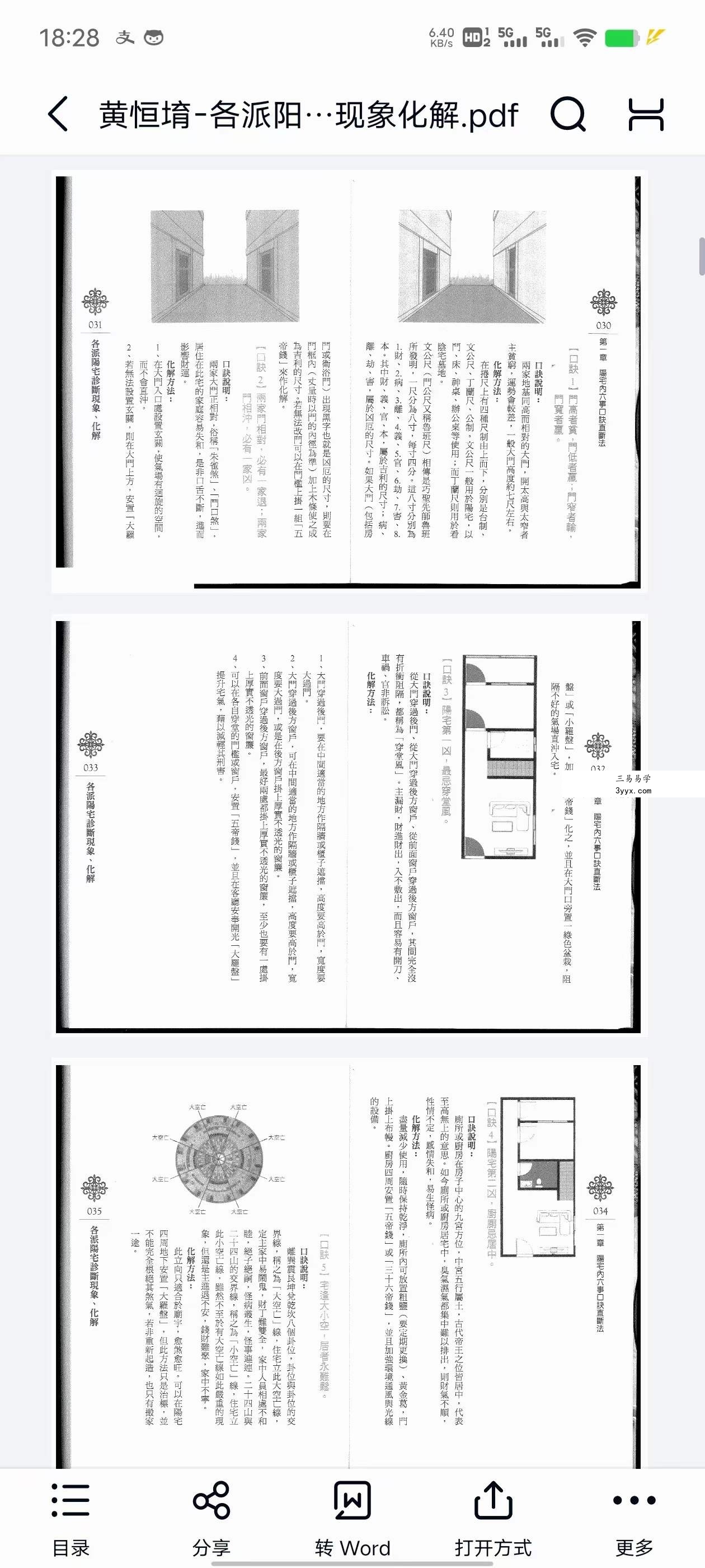 黄恒堉 李羽宸《各派阳宅诊断现象化解》134页 资料图片