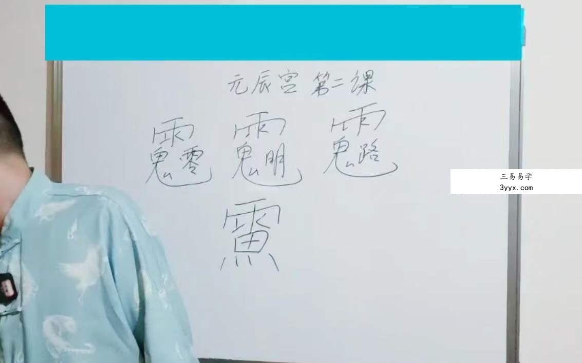 楚恒易学 唐一琛元辰宫执业班10集 资料图片