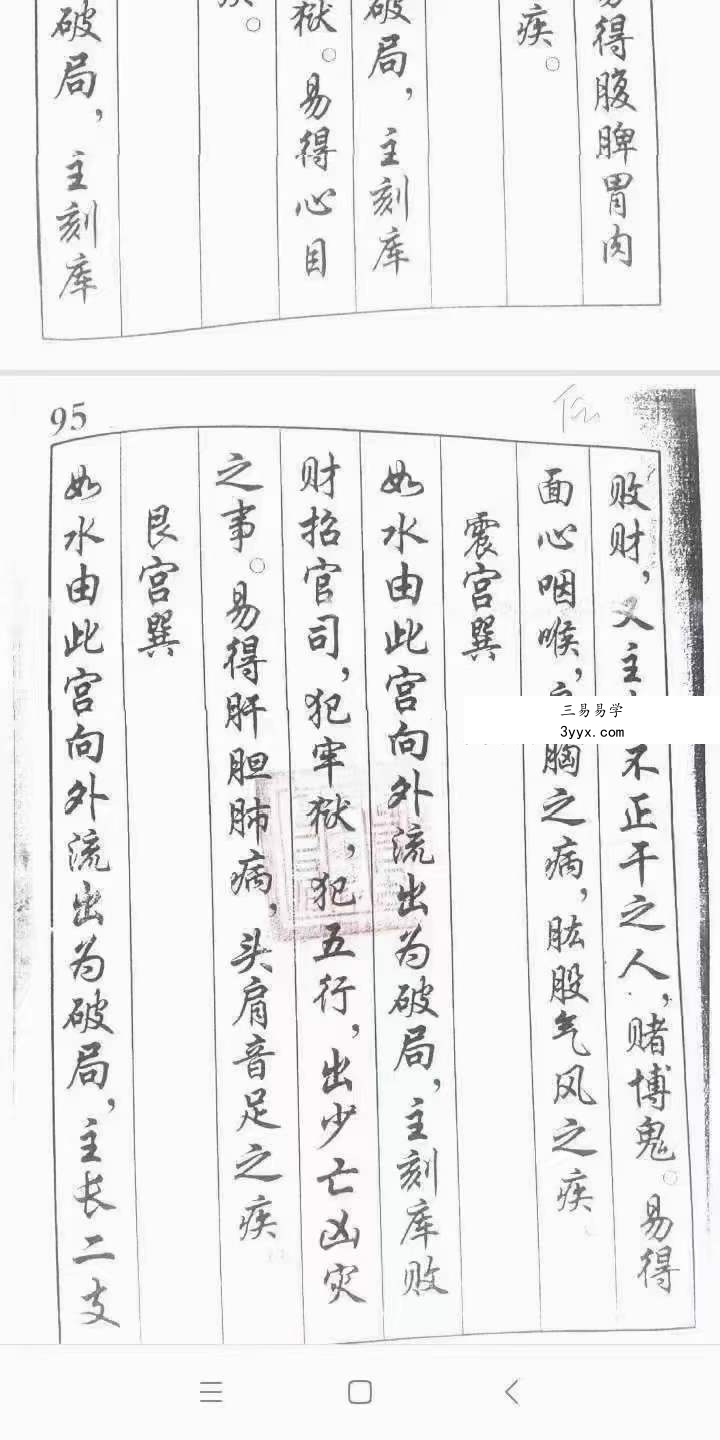 阮茂栋 真传混元地理笔记229页 资料图片