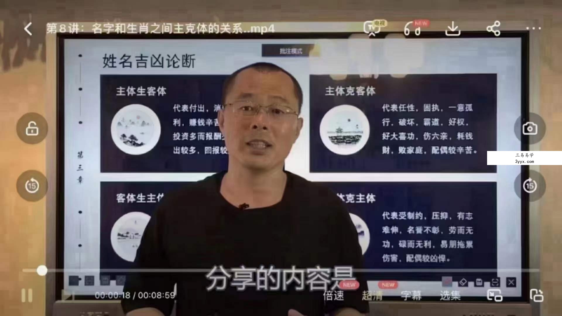 禾丰老师《乾坤姓名学》66集 资料图片