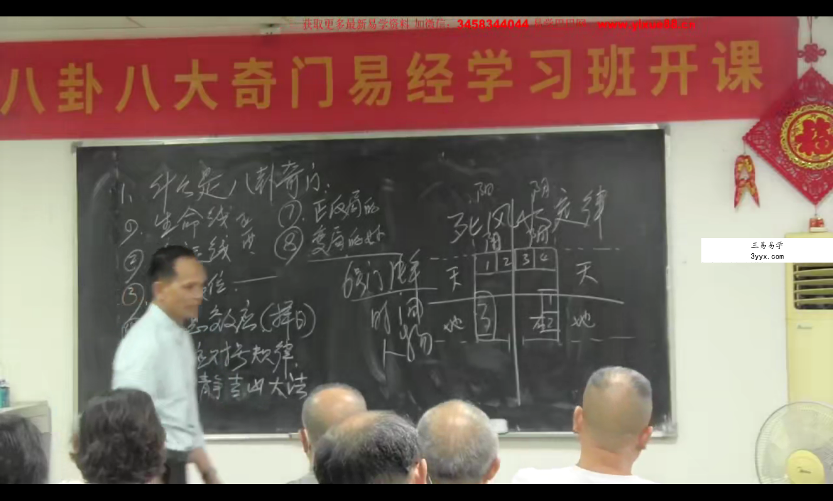 黄镜波2023八卦奇门弟子班视频86集 资料图片