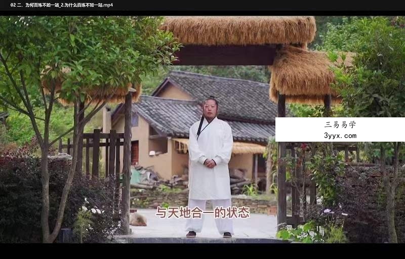 武当李资通 道家混元桩-线上教学课程15集 资料图片