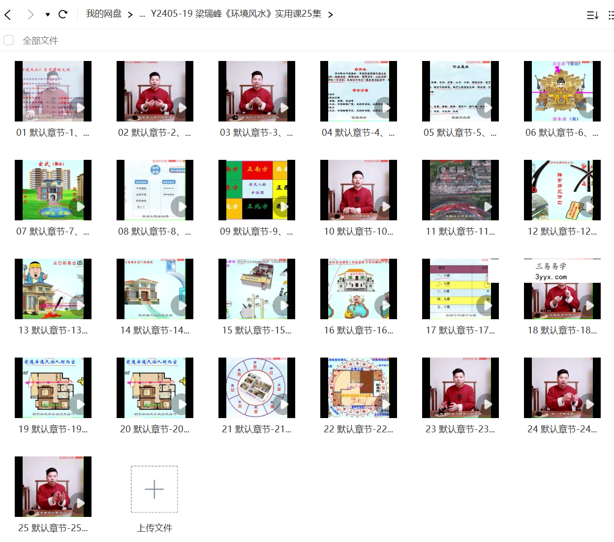 梁瑞峰《环境风水》实用课25集 资料图片