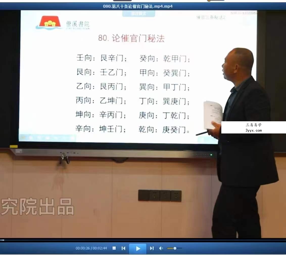 曾治瀚三僚僚溪杨公真传八十一条口诀 资料图片