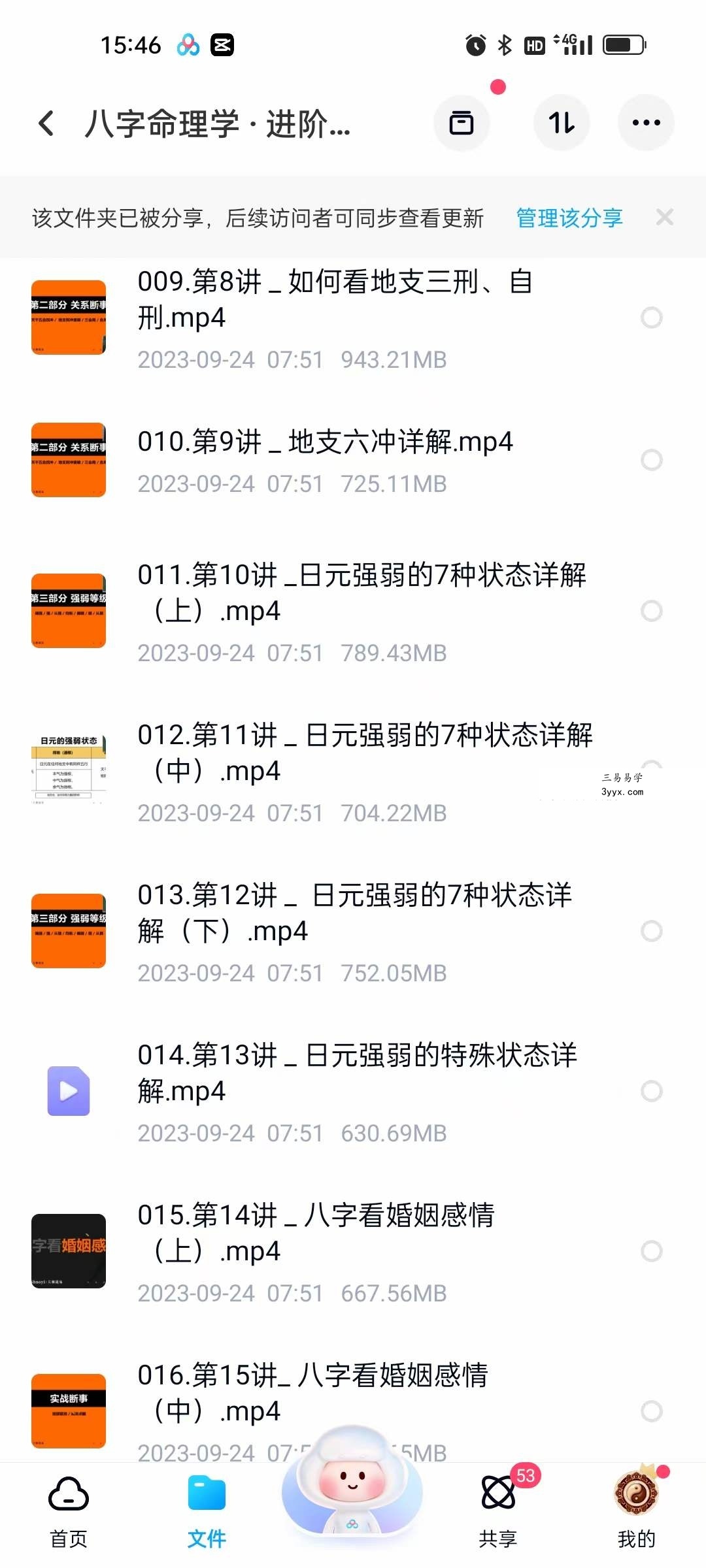 左林说易 李林 八字命理学 · 进阶班（中阶）30集 资料图片