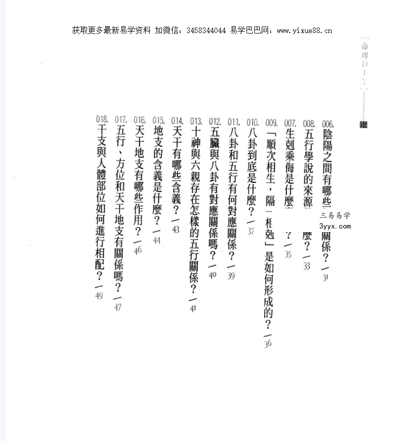 台湾杜易峰《四柱八字200问》234页 资料图片
