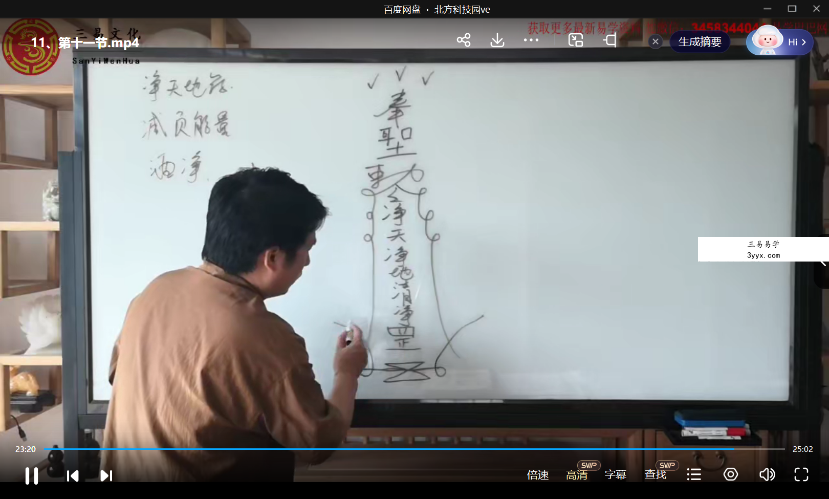 童坤元《道家阴盘奇门符咒班》23集 资料图片