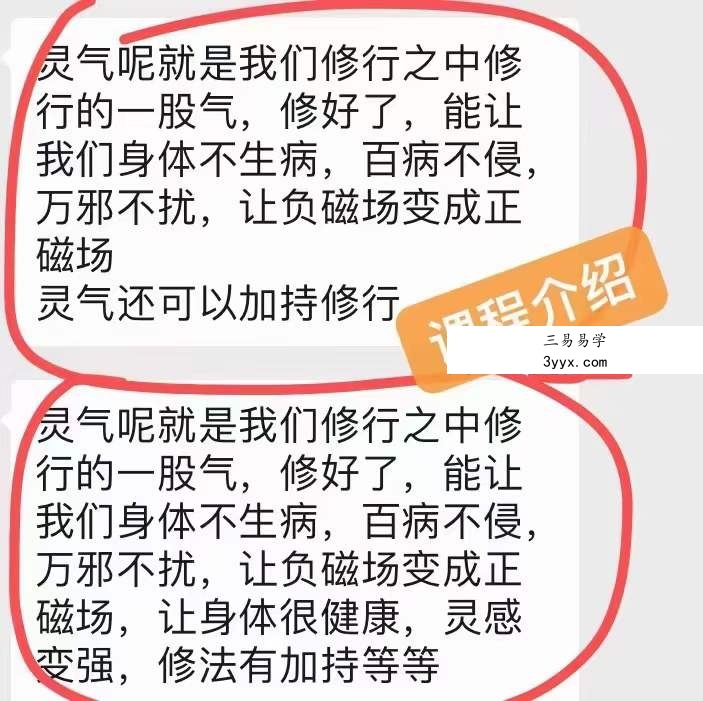 秦尚渊 灵气修行法 灵气修炼秘诀 视频+文档 资料图片