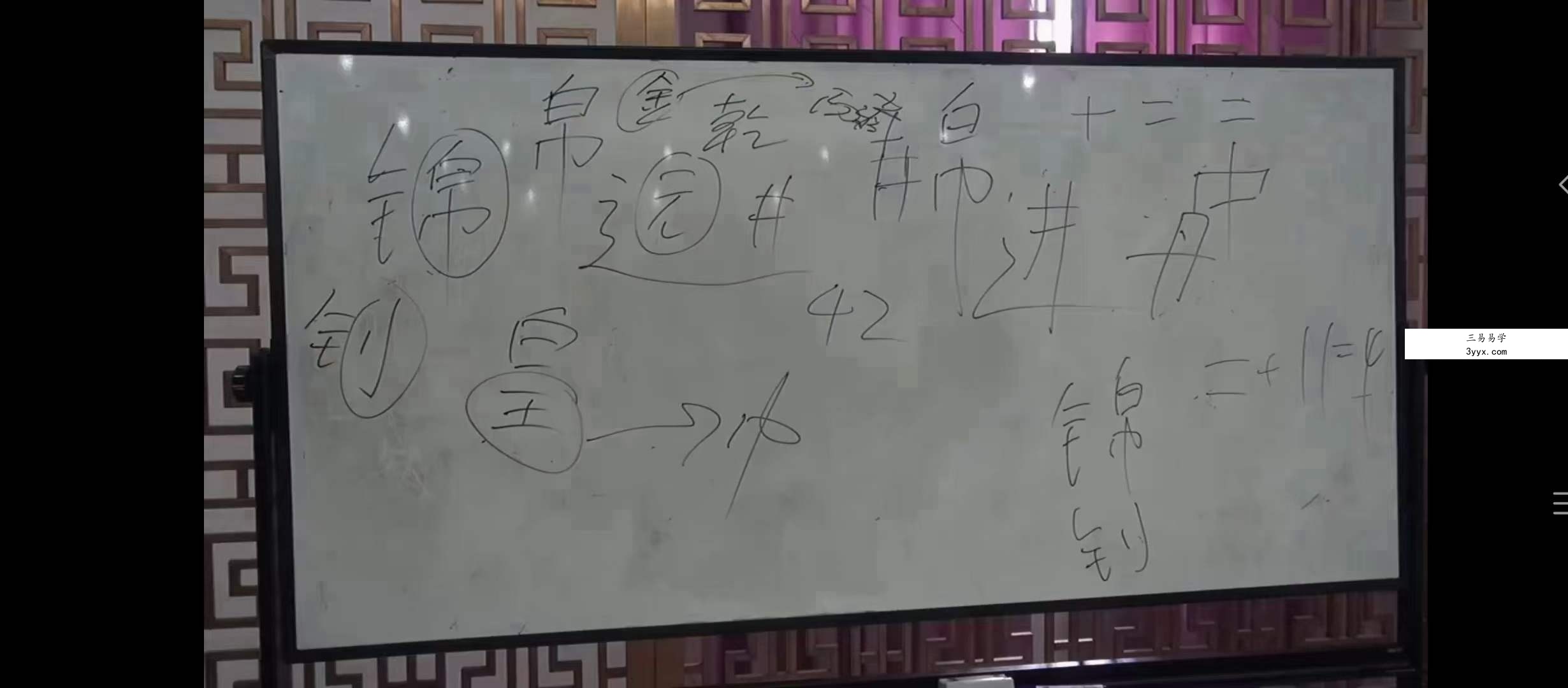 陈春林梅花姓名断 面授班全程录像视频 资料图片
