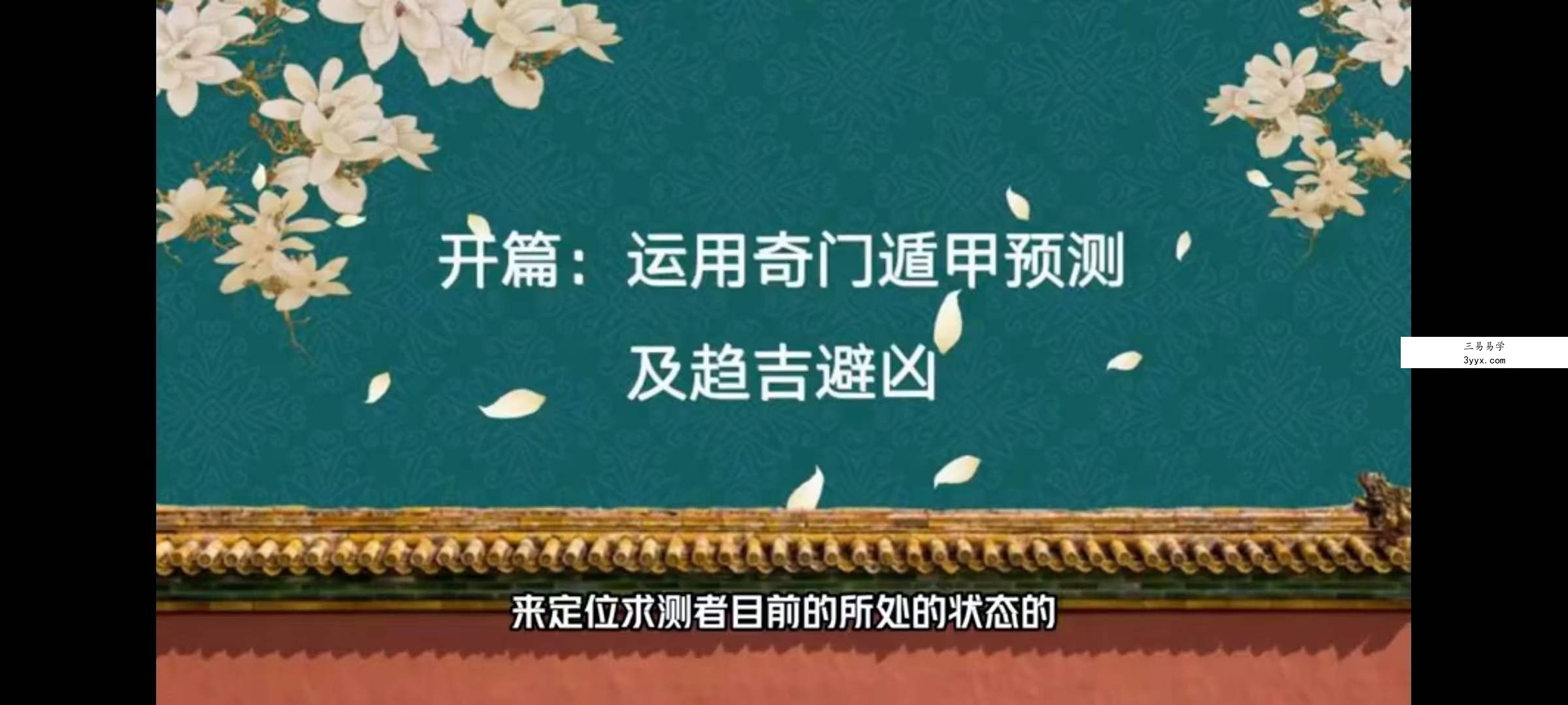 般若丞晏阴盘奇门初中阶研修班23集 资料图片