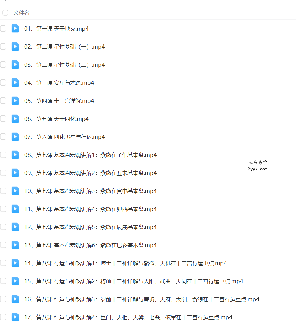 曲文紫微斗数基础+进阶 资料图片