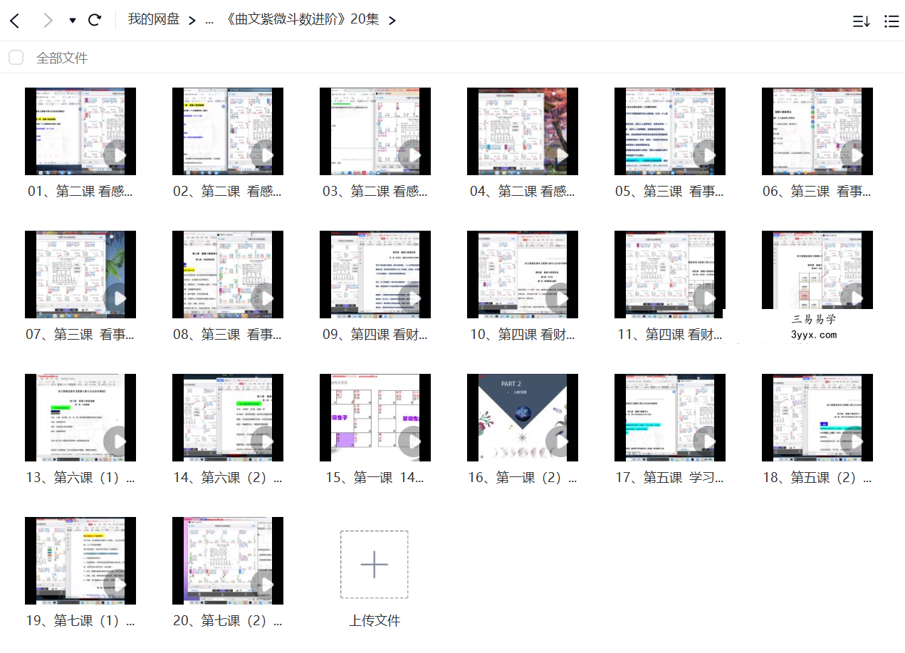 曲文紫微斗数基础+进阶 资料图片