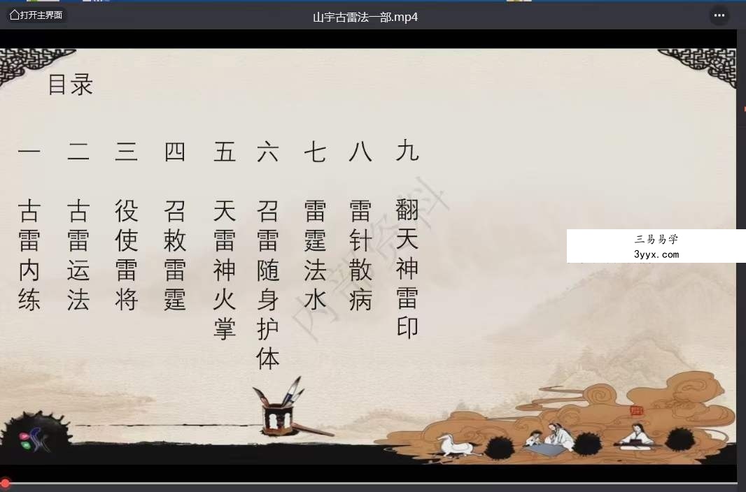 山宇古雷法一部 视频1集 资料图片