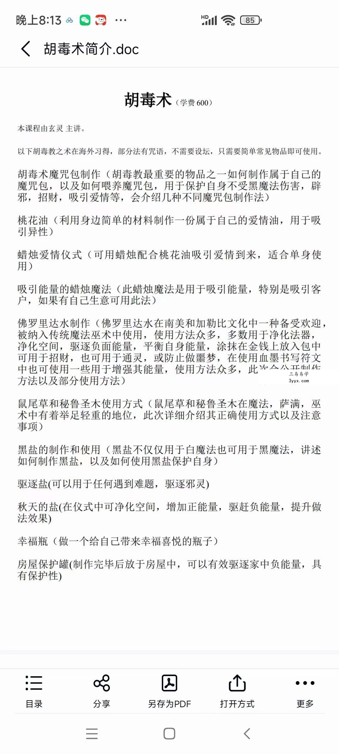 玄灵老师 胡毒术 资料图片