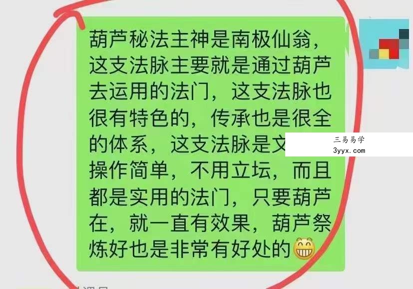 山宇老师葫芦法一部 资料图片