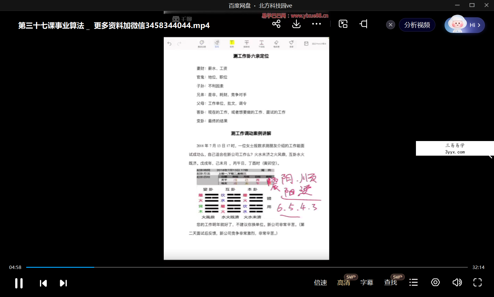 民间梅花易数梅花探幽42集 资料图片