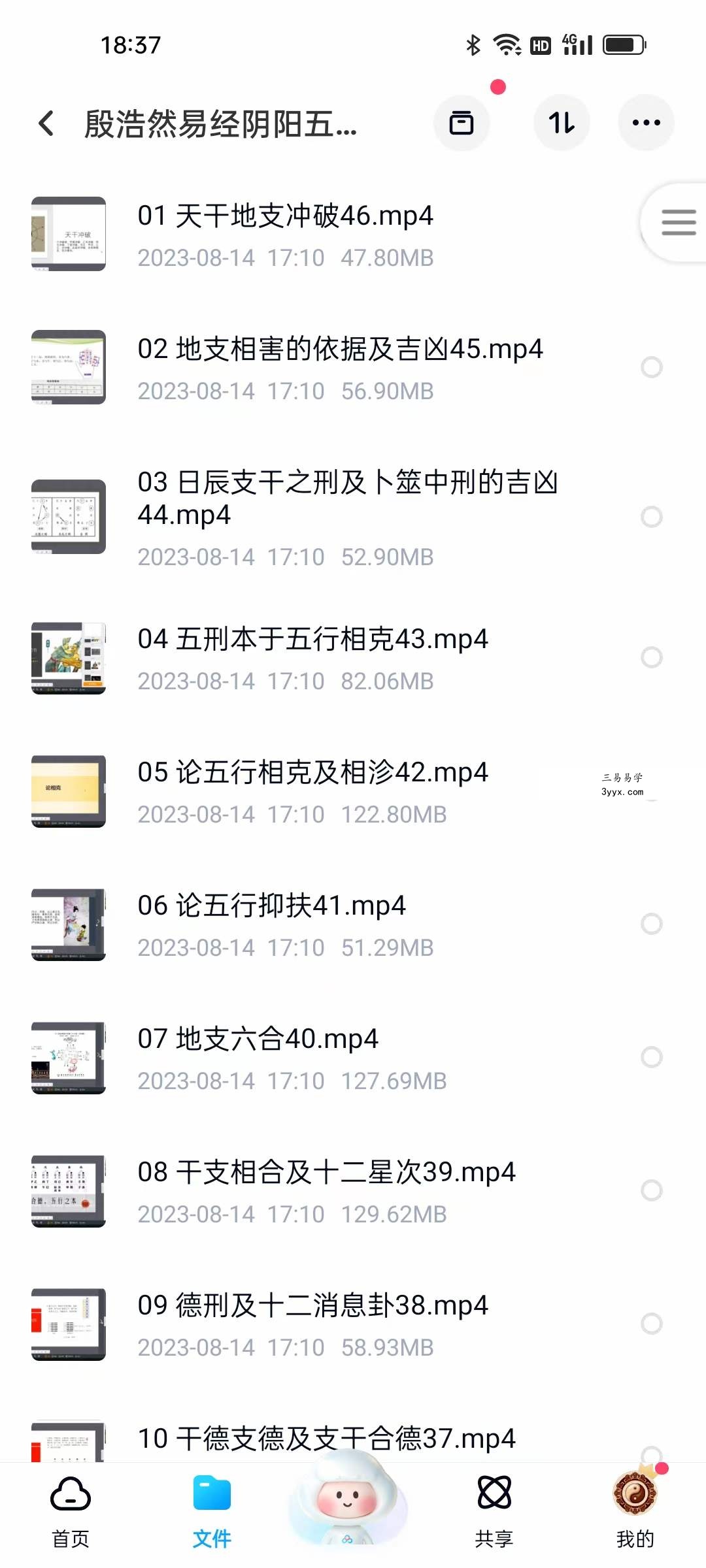 殷浩然易经阴阳五行数术集成上部+下部 资料图片