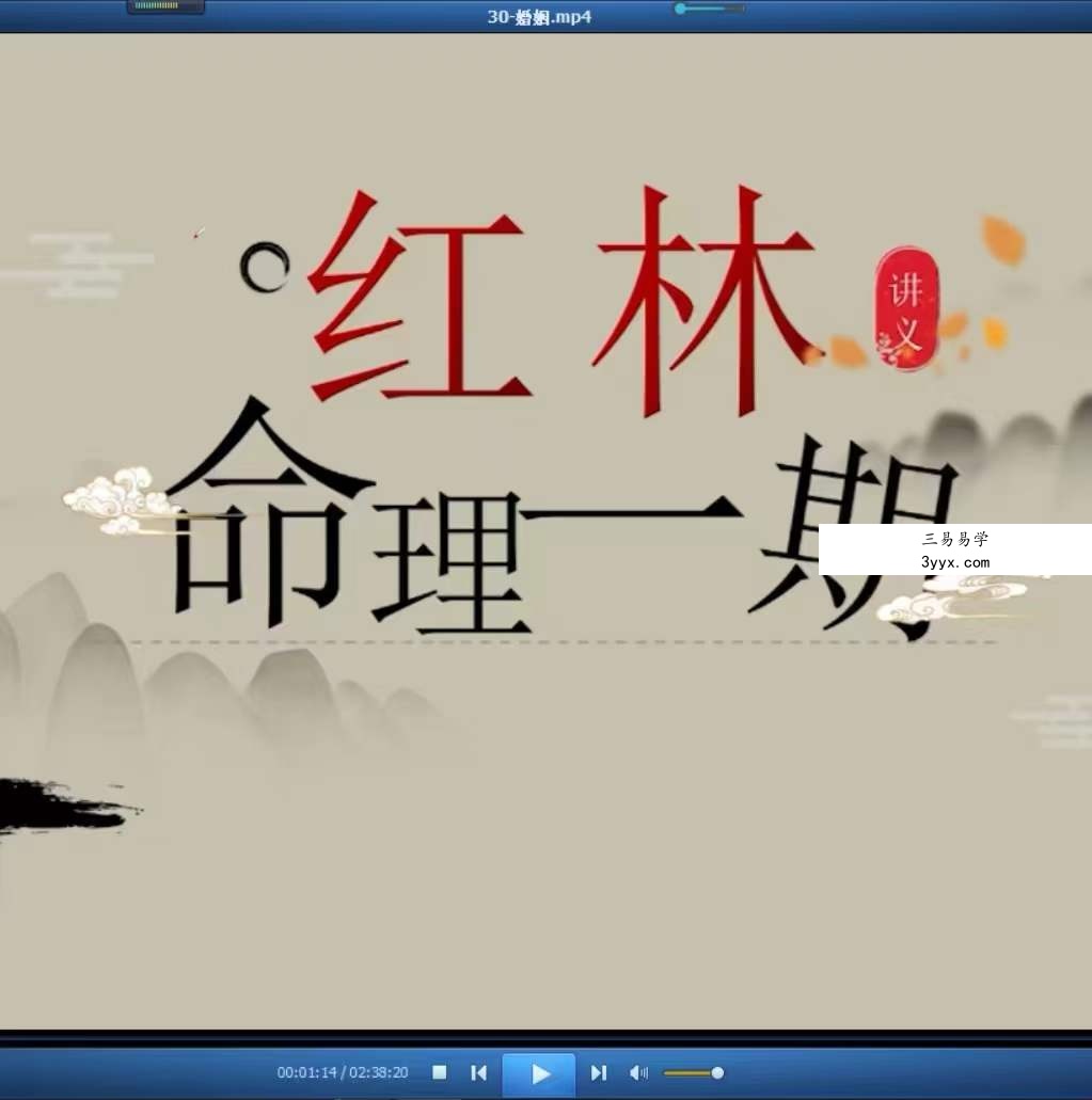 红林 盲派八字精修班回放30集 资料图片