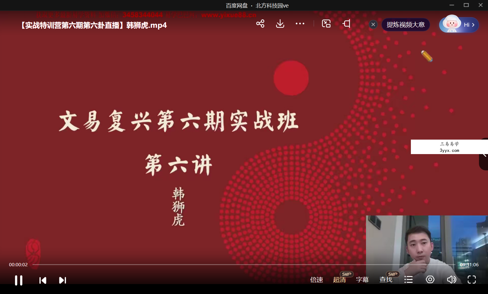 文艺复兴 韩狮虎2023第六期实战特训营 资料图片