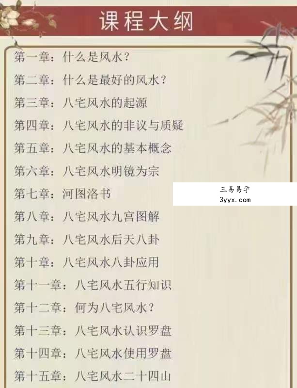 袁燊八宅风水40集 资料图片