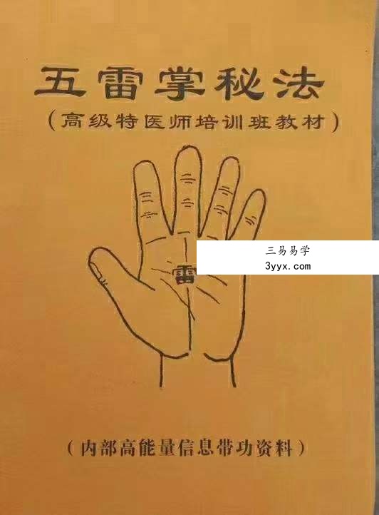 茅山法一宗 五雷掌秘法 资料图片