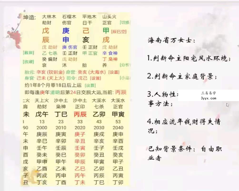 刘云峰 新派八字视频 10集 资料图片