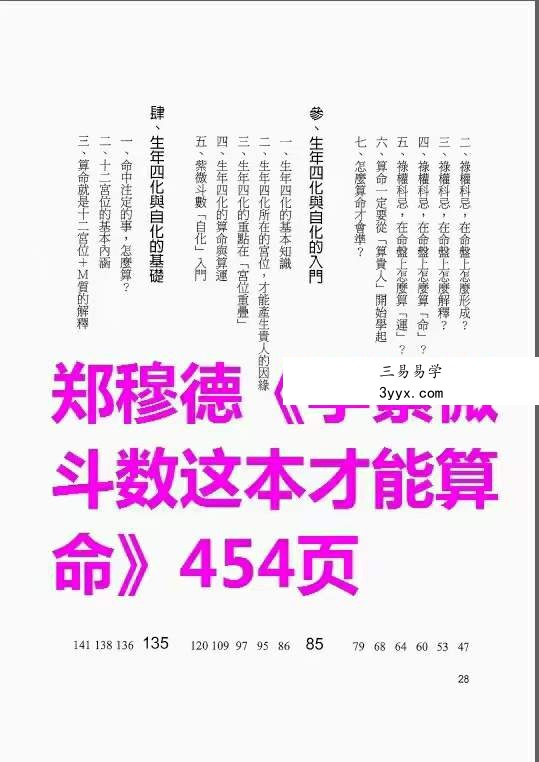 郑穆德 学紫微斗数这本才能算命 资料图片