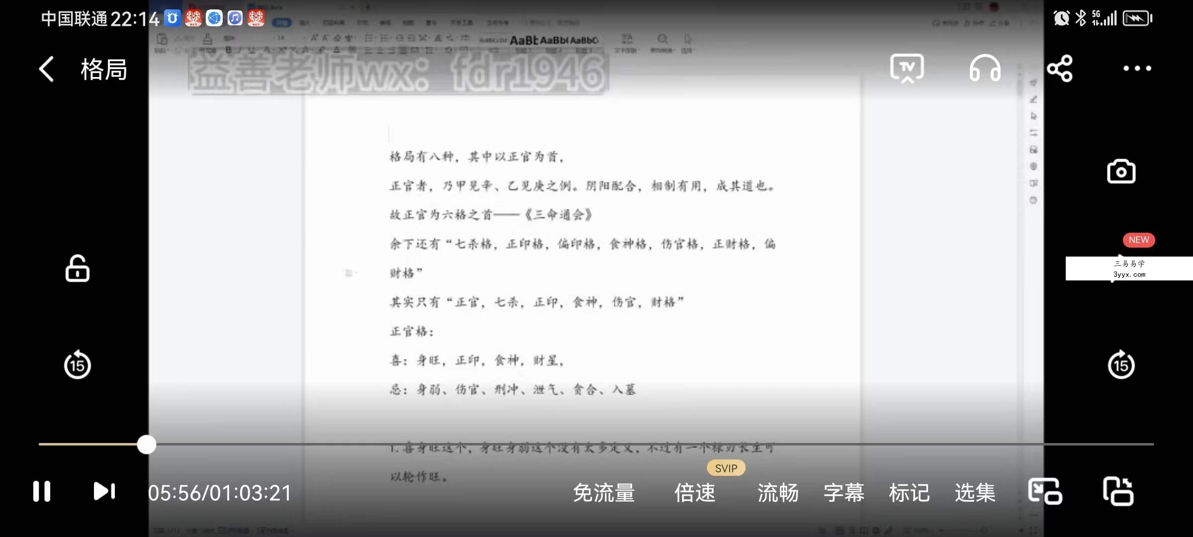 2023年 益善老师丰道人盲派金碗银勺 十天干性格 盲人赋 22集+文档 资料图片