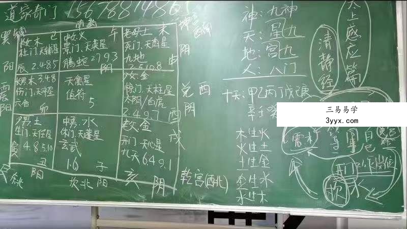 善天道道家奇门初级班视频18集+课件 资料图片